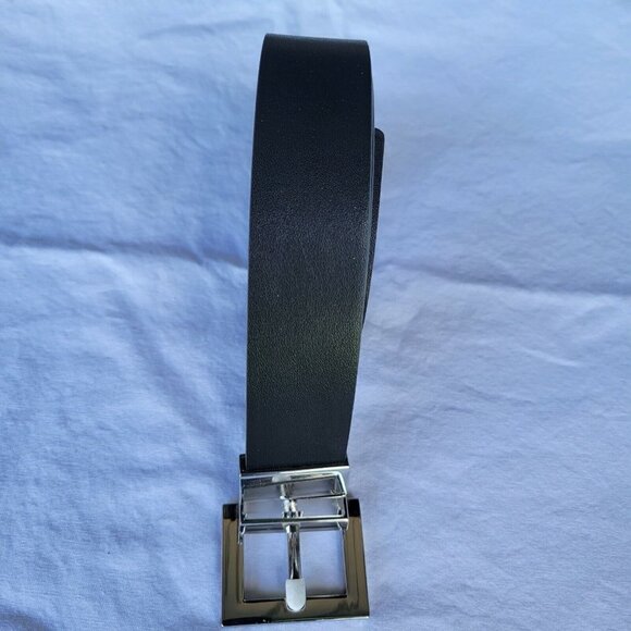 MEN'S INC Reversible Faux Leather Belt. Size 34-36 - Picture 5 of 12